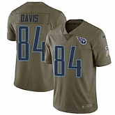 Nike Titans 84 Corey Davis Olive Salute To Service Limited Jersey Dzhi,baseball caps,new era cap wholesale,wholesale hats